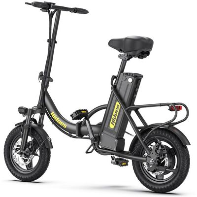 Vélo électrique pliable - HIDOES - Pliable - Roues 16 - Moteur 350W 32 km/h - Batterie 36V 10.4Ah Noir - Publicité Vélo électrique pliable - HIDOES - Pliable - Roues 16 - Moteur 350W 32 km/h - Batterie 36V 10.4Ah Noir - Publicité