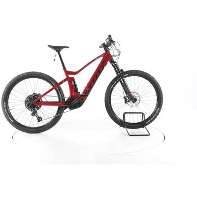 Vélo électrique - Scott Strike eRide 930 - rouge - VTT électrique tout suspendu - Bosch 625 Wh Reconditionné Rouge - Publicité Vélo électrique - Scott Strike eRide 930 - rouge - VTT électrique tout suspendu - Bosch 625 Wh Reconditionné Rouge - Publicité