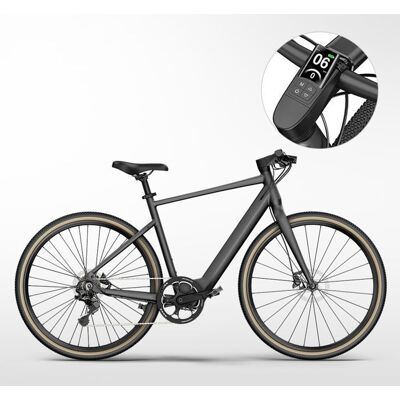 Fiido C21 Taille M City E-bike avec capteur de couple Vélo électrique Vélo léger pour adulte Gris - Publicité Fiido C21 Taille M City E-bike avec capteur de couple Vélo électrique Vélo léger pour adulte Gris - Publicité