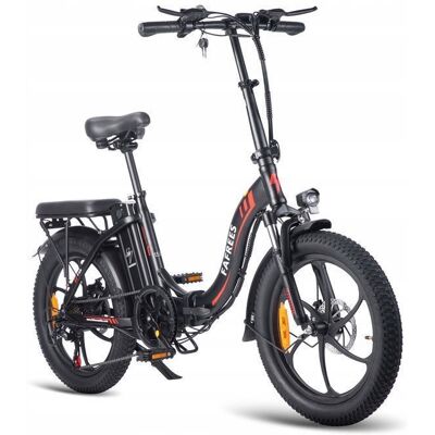 Vélo pliant électrique FAFREES F20 250W 36V16AH 7 vitesses 20 Noir E-Bike City Beach VTT Collège Étudiant Adulte Homme Femme Noir - Publicité Vélo pliant électrique FAFREES F20 250W 36V16AH 7 vitesses 20 Noir E-Bike City Beach VTT Collège Étudiant Adulte Homme Femme Noir - Publicité