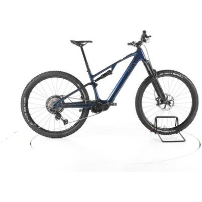 Vélo électrique - Cube AMS Hybrid ONE44 C:68X SLX - bleu - VTT électrique tout suspendu - Bosch 400 Wh Reconditionné Bleu - Publicité Vélo électrique - Cube AMS Hybrid ONE44 C:68X SLX - bleu - VTT électrique tout suspendu - Bosch 400 Wh Reconditionné Bleu - Publicité