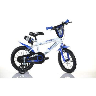 F.LLI SCHIANO Vélo pour enfants - SCH - RUNNER 14 - Acier robuste - 4 à 6 ans - Couleur bleu Bleu - Publicité F.LLI SCHIANO Vélo pour enfants - SCH - RUNNER 14 - Acier robuste - 4 à 6 ans - Couleur bleu Bleu - Publicité