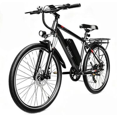 HEADEER BK1350 - Vélo électrique - Moteur 500W - VTT électrique - Batterie 48V 15Ah - Autonomie 100KM - 26 - 35KM/H - Noir Noir - Publicité HEADEER BK1350 - Vélo électrique - Moteur 500W - VTT électrique - Batterie 48V 15Ah - Autonomie 100KM - 26 - 35KM/H - Noir Noir - Publicité