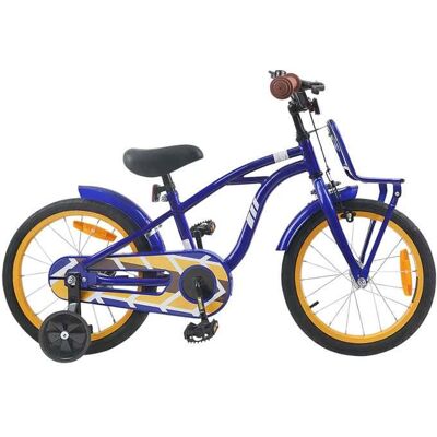 vidaXL Vélo pour Enfants 16 Pouces pour 4-6 ans Bleu foncé 42009305 Bleu - Publicité vidaXL Vélo pour Enfants 16 Pouces pour 4-6 ans Bleu foncé 42009305 Bleu - Publicité