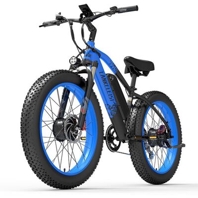 Vélo électrique - LANKELEISI MG740 PLUS - Autonomie 120km - Double moteur 2000W - SUMSUNG batterie 48V 20Ah - Vitesse 48 km/h - Publicité Vélo électrique - LANKELEISI MG740 PLUS - Autonomie 120km - Double moteur 2000W - SUMSUNG batterie 48V 20Ah - Vitesse 48 km/h - Publicité