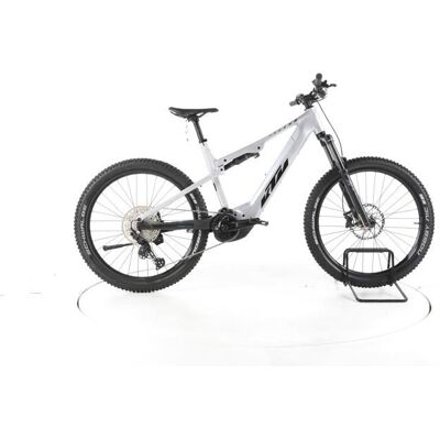 Vélo électrique - KTM Macina Lycan 772 - gris - VTT électrique tout suspendu - Bosch 750 Wh Reconditionné Gris - Publicité Vélo électrique - KTM Macina Lycan 772 - gris - VTT électrique tout suspendu - Bosch 750 Wh Reconditionné Gris - Publicité