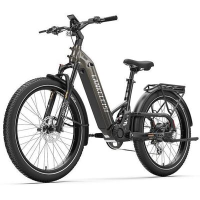 LANKELEISI KETT-8/KETT8 Vélo électrique ville (gris) Gris - Publicité LANKELEISI KETT-8/KETT8 Vélo électrique ville (gris) Gris - Publicité