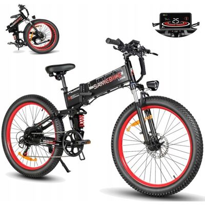 VTT Électrique - Samebike - LO26 PLUS - 1000W - 45 km/h - Pliable 26 15Ah Noir - Publicité VTT Électrique - Samebike - LO26 PLUS - 1000W - 45 km/h - Pliable 26 15Ah Noir - Publicité