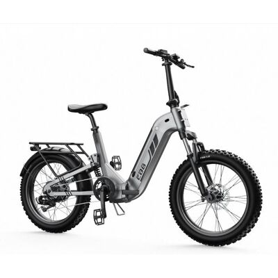 AGILERIDE Vélo électrique AE-B6A-Gris anthracite-Batterie 48 V 15 Ah-Autonomie 150 km-Moteur 250 W-Charge maximale de 150 kg-5 vitesses Gris - Publicité AGILERIDE Vélo électrique AE-B6A-Gris anthracite-Batterie 48 V 15 Ah-Autonomie 150 km-Moteur 250 W-Charge maximale de 150 kg-5 vitesses Gris - Publicité