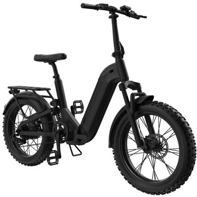 AGILERIDE Vélo électrique AE-B6B-Noir-Batterie 48 V 15 Ah-Autonomie 150 km-Moteur 250 W-Charge maximale de 150 kg-5 vitesses Noir - Publicité AGILERIDE Vélo électrique AE-B6B-Noir-Batterie 48 V 15 Ah-Autonomie 150 km-Moteur 250 W-Charge maximale de 150 kg-5 vitesses Noir - Publicité