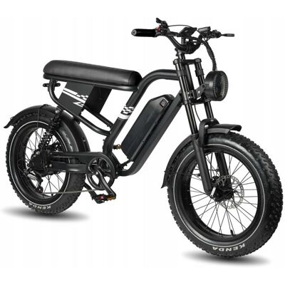 Maxtron MX10 - Vélo Électrique 20 Fat Bike - Moteur 250W Batterie 48V 13.5Ah Autonomie 100km Charge 180kg Shimano 7 vitesses Noir - Publicité Maxtron MX10 - Vélo Électrique 20 Fat Bike - Moteur 250W Batterie 48V 13.5Ah Autonomie 100km Charge 180kg Shimano 7 vitesses Noir - Publicité