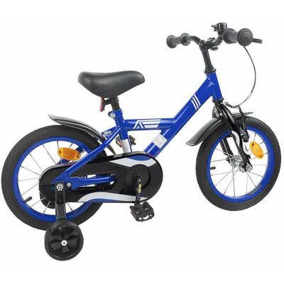 VIDAXL Vélo pour enfants(garçon/fille) 16 Pouces pour 4-6 ans Bleu foncé - acier - réglable - 1125x51x75 cm 9707710(Vélo) Bleu - Publicité VIDAXL Vélo pour enfants(garçon/fille) 16 Pouces pour 4-6 ans Bleu foncé - acier - réglable - 1125x51x75 cm 9707710(Vélo) Bleu - Publicité