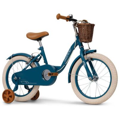 Vélo enfant - HUFFY - Vintage - Roues 16 - 5-7 ans - Panier & stabilisateurs amovibles Bleu - Publicité Vélo enfant - HUFFY - Vintage - Roues 16 - 5-7 ans - Panier & stabilisateurs amovibles Bleu - Publicité