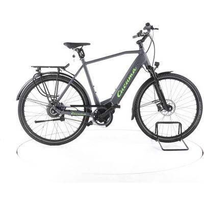Vélo électrique - Cucuma Alpha - gris - Vélo électrique de ville - Brose 630 Wh Reconditionné Gris - Publicité Vélo électrique - Cucuma Alpha - gris - Vélo électrique de ville - Brose 630 Wh Reconditionné Gris - Publicité