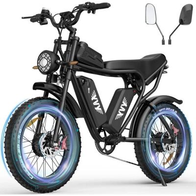 Vélo électrique - YVY Q20 PRO - Double moteur 2000W - Double batterie 52V 40Ah - Vitesse 55 km/h - Publicité Vélo électrique - YVY Q20 PRO - Double moteur 2000W - Double batterie 52V 40Ah - Vitesse 55 km/h - Publicité