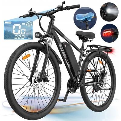 ZAZAWORK CF29 Vélo Électrique Adulte29 pouces,Batterie Amovible 48V 15AhMoteur Tout-TerrainVTT 21 Vitesses Noir - Publicité ZAZAWORK CF29 Vélo Électrique Adulte29 pouces,Batterie Amovible 48V 15AhMoteur Tout-TerrainVTT 21 Vitesses Noir - Publicité