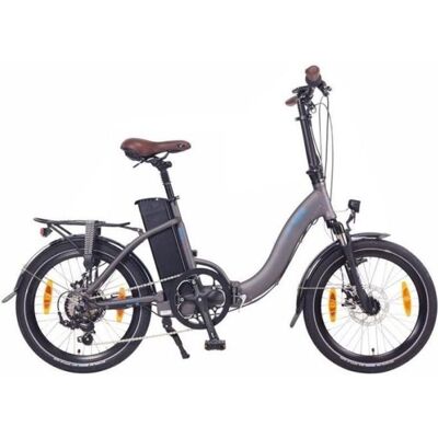 Vélo Electrique Pliant 20 NCM Paris Batterie 36V 15Ah 7 vitesses Gris Anthracite Gris - Publicité Vélo Electrique Pliant 20 NCM Paris Batterie 36V 15Ah 7 vitesses Gris Anthracite Gris - Publicité