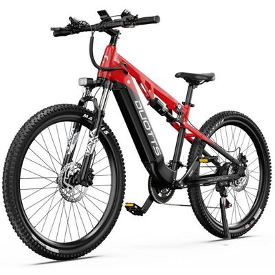 Duotts E29 e-bike Vélo Électrique Tout-Terrain 26*2.6 Pouces Tires 250W 48V 13.5Ah Suspension Pleine Adulte Noir - Publicité Duotts E29 e-bike Vélo Électrique Tout-Terrain 26*2.6 Pouces Tires 250W 48V 13.5Ah Suspension Pleine Adulte Noir - Publicité