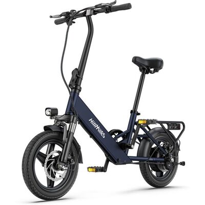 Vélo électrique HillMiles Mile 1 bleu pliable – 60 km d’autonomie moteur 250W batterie 36V 104Ah compact. Bleu - Publicité Vélo électrique HillMiles Mile 1 bleu pliable – 60 km d’autonomie moteur 250W batterie 36V 104Ah compact. Bleu - Publicité