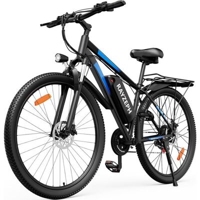 YVY Vélo Électrique-29*21 pneus tout terrain-Moteur 1000W-Batterie Amovible 48V/21Ah-Autonomie 55-65km-Shimano 21 vitesses-Noir Noir - Publicité YVY Vélo Électrique-29*21 pneus tout terrain-Moteur 1000W-Batterie Amovible 48V/21Ah-Autonomie 55-65km-Shimano 21 vitesses-Noir Noir - Publicité