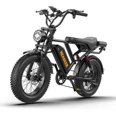 Vélo Électrique Headeer BK20 Moteur 750W Batterie 48V 20Ah Autonomie 80km Double Suspension Freins Disque Écran LCD Noir - Publicité Vélo Électrique Headeer BK20 Moteur 750W Batterie 48V 20Ah Autonomie 80km Double Suspension Freins Disque Écran LCD Noir - Publicité