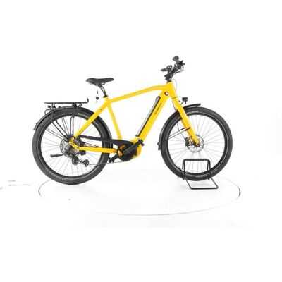 Vélo électrique - Velo de Ville SEB 990 - jaune - Vélo électrique de trekking - Bosch 625 Wh Reconditionné Jaune - Publicité Vélo électrique - Velo de Ville SEB 990 - jaune - Vélo électrique de trekking - Bosch 625 Wh Reconditionné Jaune - Publicité