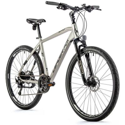 Vélo électrique VTC 28 musculaire Leader Fox Sumava 2022 225 9V - argent - 185/193 cm Gris - Publicité Vélo électrique VTC 28 musculaire Leader Fox Sumava 2022 225 9V - argent - 185/193 cm Gris - Publicité