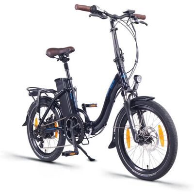 Vélo pliable électrique NCM Paris 20 Bleu Marine Bleu - Publicité Vélo pliable électrique NCM Paris 20 Bleu Marine Bleu - Publicité