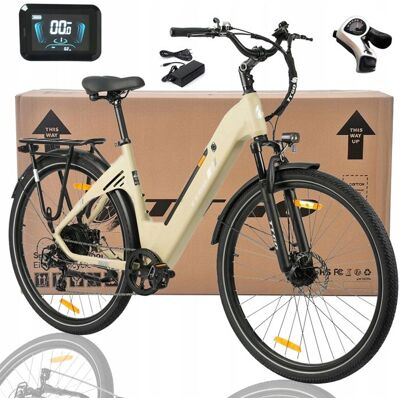 TTGO Vélo Électrique Femme 28 Cadre Bas - Moteur 250W Batterie 36V 18Ah Amovible 120km d’Autonomie Shimano 7 Vitesses,jaune Jaune - Publicité TTGO Vélo Électrique Femme 28 Cadre Bas - Moteur 250W Batterie 36V 18Ah Amovible 120km d’Autonomie Shimano 7 Vitesses,jaune Jaune - Publicité