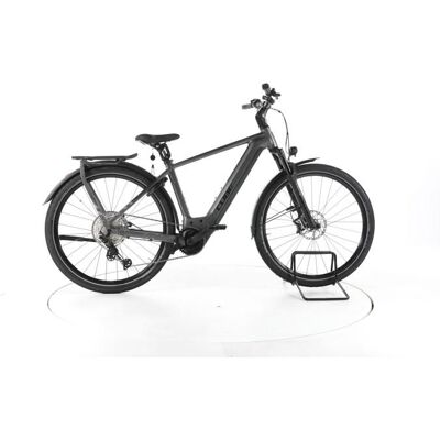 Vélo électrique - Cube Kathmandu Hybrid SLT - gris - Vélo électrique de trekking - Bosch 750 Wh Reconditionné Gris - Publicité Vélo électrique - Cube Kathmandu Hybrid SLT - gris - Vélo électrique de trekking - Bosch 750 Wh Reconditionné Gris - Publicité
