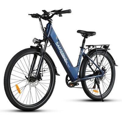 Vélo Electrique Samebike RS-A01 Pro - 500 W - 36 V 15 Ah - Vitesse Max 35 km/h Vélo Electrique Urbain Femme Cadre 26 PoucesBleu Bleu - Publicité Vélo Electrique Samebike RS-A01 Pro - 500 W - 36 V 15 Ah - Vitesse Max 35 km/h Vélo Electrique Urbain Femme Cadre 26 PoucesBleu Bleu - Publicité
