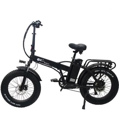 Vélo électrique pliant CMACEWHEEL GW20 pneus larges 750W 18Ah noir Noir - Publicité Vélo électrique pliant CMACEWHEEL GW20 pneus larges 750W 18Ah noir Noir - Publicité