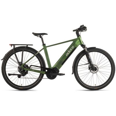 ADORE VTC Electrique 28 Aluminium ATX-670 Moteur Central 60NM / 15Ah Vert métallisé mat Vert - Publicité ADORE VTC Electrique 28 Aluminium ATX-670 Moteur Central 60NM / 15Ah Vert métallisé mat Vert - Publicité