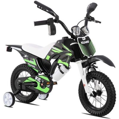 Vélo enfant - JOYSTAR - KEANO MotoBike - 12 pouces - Avec stabilisateurs - Vert Vert - Publicité Vélo enfant - JOYSTAR - KEANO MotoBike - 12 pouces - Avec stabilisateurs - Vert Vert - Publicité