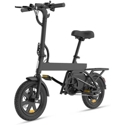 Vélo électrique pliable - REGALANGEL - B20 MINI - Moteur 500W - Batterie 36V 78Ah - Pneus 14 pouces Noir - Publicité Vélo électrique pliable - REGALANGEL - B20 MINI - Moteur 500W - Batterie 36V 78Ah - Pneus 14 pouces Noir - Publicité