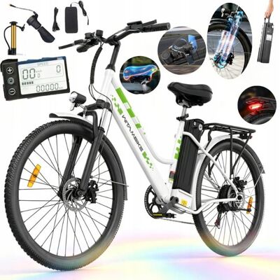 Vélo Électrique Adulte WITAMBIKE C2626 Pouces Femme et HommeMoteur 250W36V 15Ah Batterie AmovibleSmart Urban E-Bike - Publicité Vélo Électrique Adulte WITAMBIKE C2626 Pouces Femme et HommeMoteur 250W36V 15Ah Batterie AmovibleSmart Urban E-Bike - Publicité