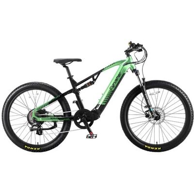 Cyrusher Flex Vélo Électrique Tout-Chemin Double Capteur Batterie LG 48V 15Ah Vert Vert - Publicité Cyrusher Flex Vélo Électrique Tout-Chemin Double Capteur Batterie LG 48V 15Ah Vert Vert - Publicité