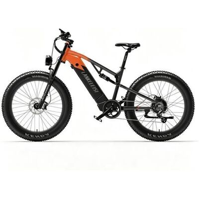 LANKELEISI RV800 Plus Haute Qualité 750W Moteur Bafang VTT Electrique(couleur orange) Orange - Publicité LANKELEISI RV800 Plus Haute Qualité 750W Moteur Bafang VTT Electrique(couleur orange) Orange - Publicité