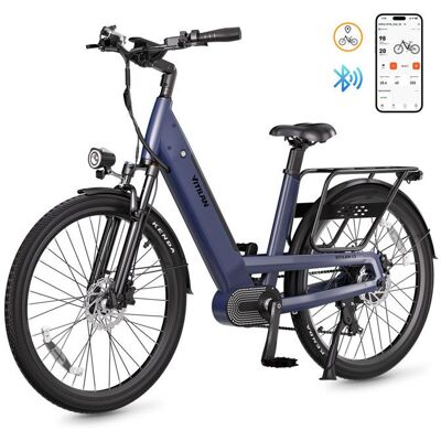 Vélo Électrique Homme VITILAN L5 Moteur 500W Batterie Samsung 48V15Ah Autonomie 90Km Pneu Kenda 26×2.4 Écran Couleur APP Bleu - Publicité Vélo Électrique Homme VITILAN L5 Moteur 500W Batterie Samsung 48V15Ah Autonomie 90Km Pneu Kenda 26×2.4 Écran Couleur APP Bleu - Publicité