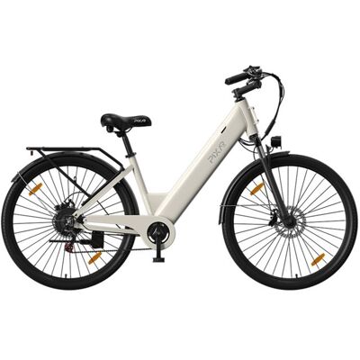 Vélo de Ville Électrique PIXAR C1 250W 36V 13Ah 28 Po Beige Beige - Publicité Vélo de Ville Électrique PIXAR C1 250W 36V 13Ah 28 Po Beige Beige - Publicité