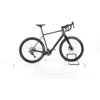 Vélo électrique - Merida eSilex+ 600 - gris - Vélo électrique gravel & de route - MAHLE 235 Wh Reconditionné Gris - Publicité Vélo électrique - Merida eSilex+ 600 - gris - Vélo électrique gravel & de route - MAHLE 235 Wh Reconditionné Gris - Publicité
