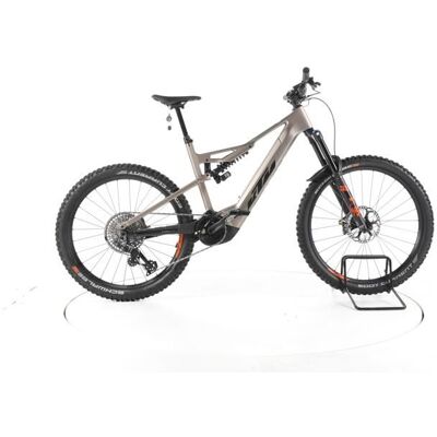 Vélo électrique - KTM Macina Prowler Prestige - beige - VTT électrique tout suspendu - Bosch 750 Wh Reconditionné Beige - Publicité Vélo électrique - KTM Macina Prowler Prestige - beige - VTT électrique tout suspendu - Bosch 750 Wh Reconditionné Beige - Publicité