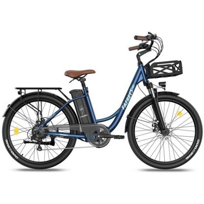 Vélo électrique - FAFREES - F26 Lasting - Moteur 250W - Batterie 36V 20.3Ah - Autonomie 160KM Bleu - Publicité Vélo électrique - FAFREES - F26 Lasting - Moteur 250W - Batterie 36V 20.3Ah - Autonomie 160KM Bleu - Publicité