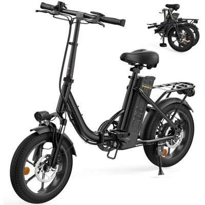 Vélo à assistance électrique - ISCOOTER - U4 - Moteur 500W - Batterie 36V 10.4Ah - Autonomie 90 km Noir - Publicité Vélo à assistance électrique - ISCOOTER - U4 - Moteur 500W - Batterie 36V 10.4Ah - Autonomie 90 km Noir - Publicité