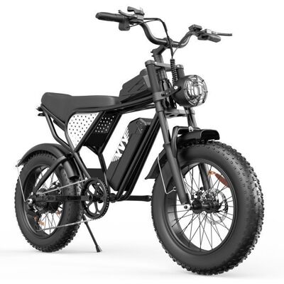 Vélo électrique - YVY C20 Lite - Moteur 1000W - Batterie 15Ah amovible - Autonomie 90 km Noir - Publicité Vélo électrique - YVY C20 Lite - Moteur 1000W - Batterie 15Ah amovible - Autonomie 90 km Noir - Publicité