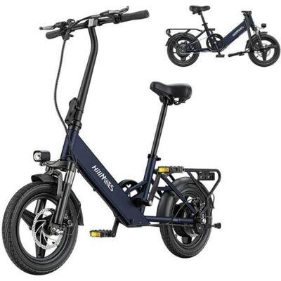 AUTREMENT Vélo électrique pliable HillMiles Mile 1 250W 36V 104 Ah 14 mini vélo électrique léger 60km 120kg Bleu Bleu - Publicité AUTREMENT Vélo électrique pliable HillMiles Mile 1 250W 36V 104 Ah 14 mini vélo électrique léger 60km 120kg Bleu Bleu - Publicité