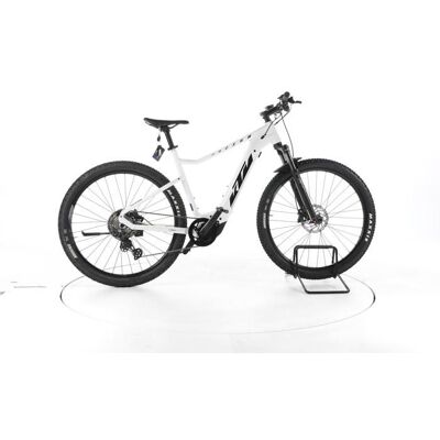 Vélo électrique - KTM Macina Race 591 - blanc - VTT électrique semi-rigide - Bosch 500 Wh Reconditionné Blanc - Publicité Vélo électrique - KTM Macina Race 591 - blanc - VTT électrique semi-rigide - Bosch 500 Wh Reconditionné Blanc - Publicité