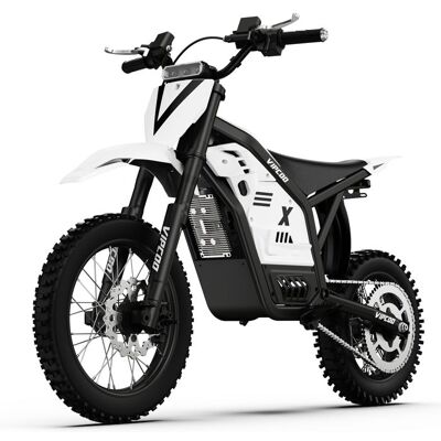 Vélo électrique - VIPCOO - 3500W 48V - Batterie 48V 23Ah - 67 km/h - Autonomie 70 km Blanc - Publicité Vélo électrique - VIPCOO - 3500W 48V - Batterie 48V 23Ah - 67 km/h - Autonomie 70 km Blanc - Publicité