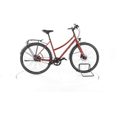 Vélo - Böttcher Dakkar XT30 - rouge - Vélo de ville et de trekking - Aluminium Reconditionné Rouge - Publicité Vélo - Böttcher Dakkar XT30 - rouge - Vélo de ville et de trekking - Aluminium Reconditionné Rouge - Publicité
