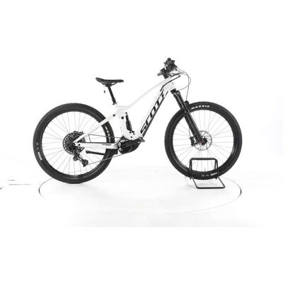 Vélo électrique - Scott Contessa Strike eRIDE 920 - blanc - VTT électrique tout suspendu - Bosch 500 Wh Reconditionné Blanc - Publicité Vélo électrique - Scott Contessa Strike eRIDE 920 - blanc - VTT électrique tout suspendu - Bosch 500 Wh Reconditionné Blanc - Publicité